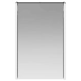 Bathroom Mirror Cabinet Black Oak 33 x 11.5 x 50 cm 889216