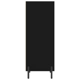 Sideboard Black 34.5x32.5x90 cm Engineered Wood 828741