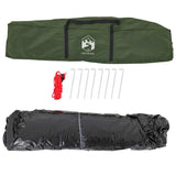 Camping Tent Dome 5-Person Green Quick Release 4004185