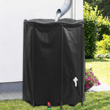 Water Tank with Tap Foldable 1350 L PVC 156007