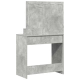 Dressing Table Concrete Grey 78.5 x 41 x 135 cm Engineered Wood 865112