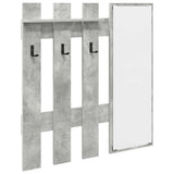 Wall-Mounted Coat Rack Concrete Grey 100 x 10 x 100 cm 874510