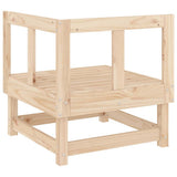 Garden Corner Sofas 2 pcs Solid Wood Pine 825394