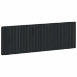 Wall-Mounted Headboard ZWOLLE Black Engineered Wood 896506