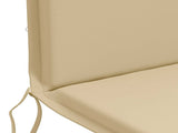 High Back Chair Cushion GEMERT 6 pcs 100% Polyester Beige 945728