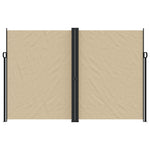 ZNTS Retractable Side Awning Beige 220x1000 cm 4004780