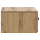 Wall-Mounted Bedside Cabinet 2 pcs Artisan Oak Engineered Wood 899144