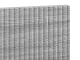 Wall-Mounted Headboard HAARLEM Grey Sonoma Engineered Wood 896941
