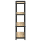 Bookshelf Sonoma Oak 80 x 30 x 120 cm Engineered Wood 868420
