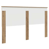 Headboard with Headboard Artisan Oak 160 cm Engineered wood 887746