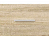 Sink cabinet with Storage with Door Sonoma Oak Engineered Wood 880437