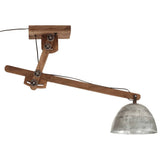 Ceiling Lamp 25 W Vintage Silver 105x30x65-108cm E27 371921