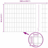 Euro Fence 0.8 x 10 m PVC-coated iron 42004636