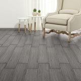 Self-adhesive PVC Flooring Planks 2.51 m 2 mm Dark Grey 342878