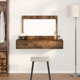 Dressing Table Brown 100 x 40 x 70 cm Engineered Wood 865212