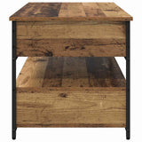 Coffee Table Old Wood 85 x 50 x 50 cm Engineered Wood 883055