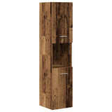 4 Piece Bathroom Furniture Set Old Wood Engineered Wood 3328589