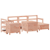 7 Piece Garden Sofa Set Solid Wood Douglas Fir 3250554