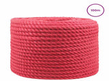 Jute Rope Red 100% Tossa jute 42011721