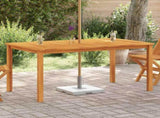 44105 Garden Table 150x90x74 cm Solid Acacia Wood