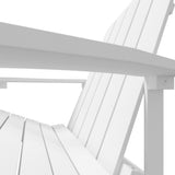 Garden Chair White High Density Polyethylene 318637