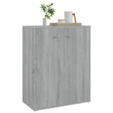 Sideboard Grey Sonoma 60x30x75 cm Engineered Wood 815379