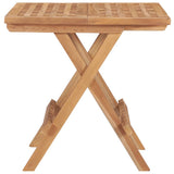 Folding Garden Table 50x50x50 cm Solid Teak Wood 315454