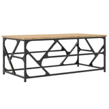 Coffee Table Sonoma Oak 100x50x40 cm Engineered Wood 834126