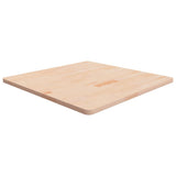 Table Top Medium brown Solid oak wood Sturdy 342932