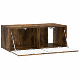 Wall-Mounted TV Cabinet 98 x 41 x 30 cm Smoked Oak 898870