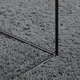 Rug OVIEDO Short Pile Anthracite 160 cm 375480