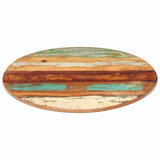 Round Table Top 40 cm 15-16 mm Solid Reclaimed Wood 286031