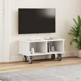 TV Stand White 68.5 x 35 x 35 cm Engineered Wood 891040