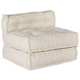Modular Sofa 4 pcs Cream Fabric 3315063