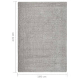 Shaggy Rug Light Grey 160x230 cm Anti Slip 340385