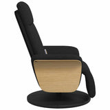 Massage Recliner Chair Black 79 x 87 x 104.5 cm Fabric 42018594