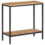 Console Table 70x35x70 cm Solid Rough Wood Mango 374070