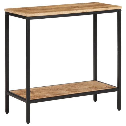 Console Table 70x35x70 cm Solid Rough Wood Mango 374070
