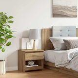 Bedside Cabinet Artisan Oak 40x30x39 cm Engineered Wood 856408