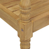 Batavia Chair Set of 4 Natural Teak 3073292