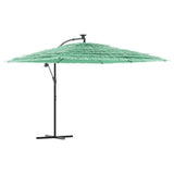 Garden Parasol with Steel Pole Green 290x290x238 cm 4005084