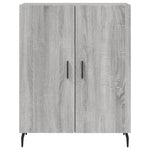 Highboard Grey Sonoma 69.5x34x180 cm Engineered Wood 3198231