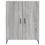 Highboard Grey Sonoma 69.5x34x180 cm Engineered Wood 3198231