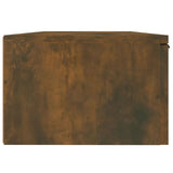 Wall Cabinets 2 pcs Smoked Oak 68x30x20 cm Engineered Wood 3115897