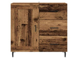 Sideboard Old Wood 69.5 x 34 x 90 cm Engineered Wood and Iron 881636
