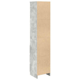 Highboard Concrete Grey 37.5x35x180 cm Engineered Wood 861664