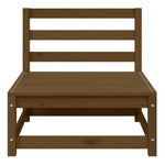 3 Piece Garden Lounge Set Honey Brown Solid Pinewood 805708