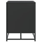 Shoe Bench Black 80x40x53.5 cm Engineered Wood and Metal 849224