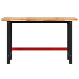 Workbench 140x60x83 cm Solid Wood Acacia Rectangular 3309674