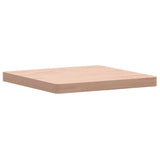 Table Top 50x50x4 cm Square Solid Wood Beech 355961